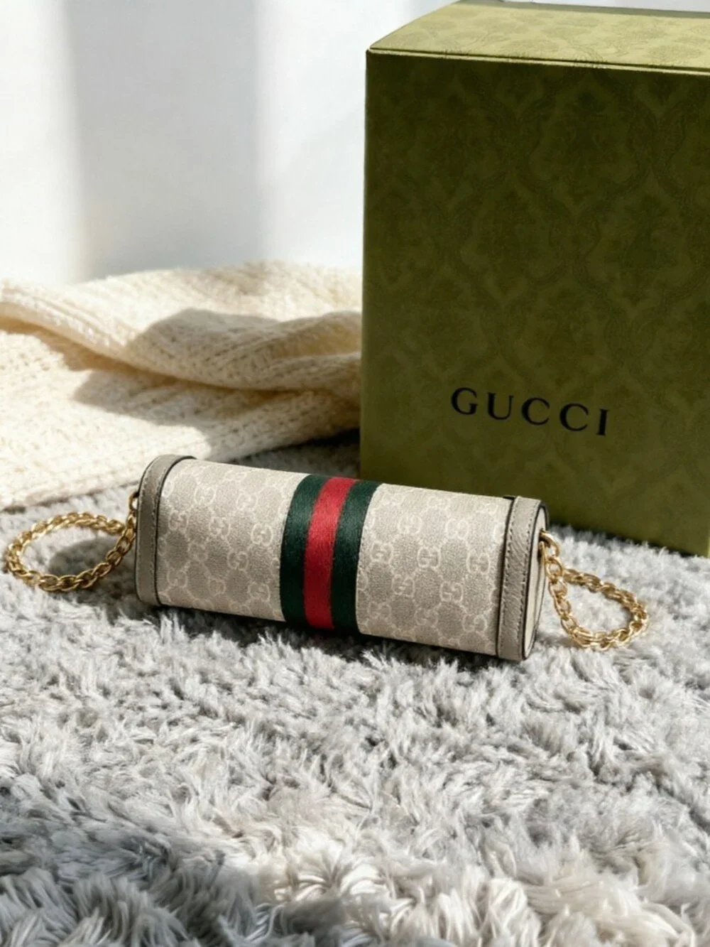 GUCCI Ophidia GG small shoulder bag